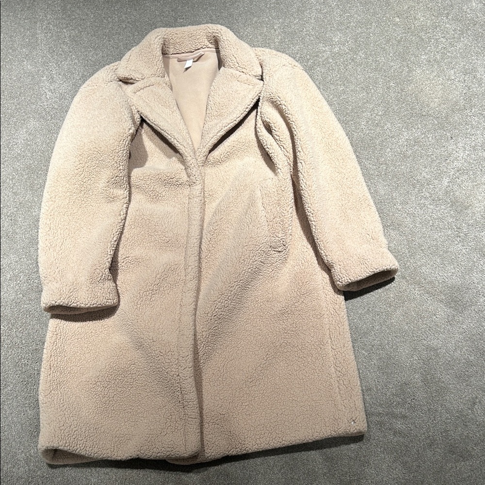 Zella Cream Teddy Jacket